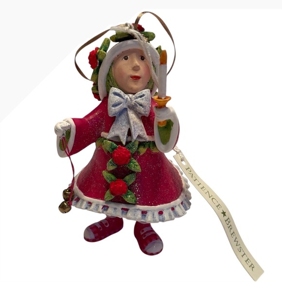Patience Brewster Other - New Mackenzie Childs Patience Brewster Dash Away Donna's Elf Ornament Handmade